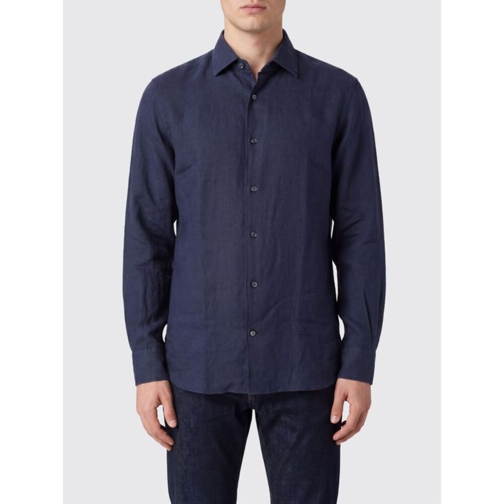 Zegna Shirt Men Black